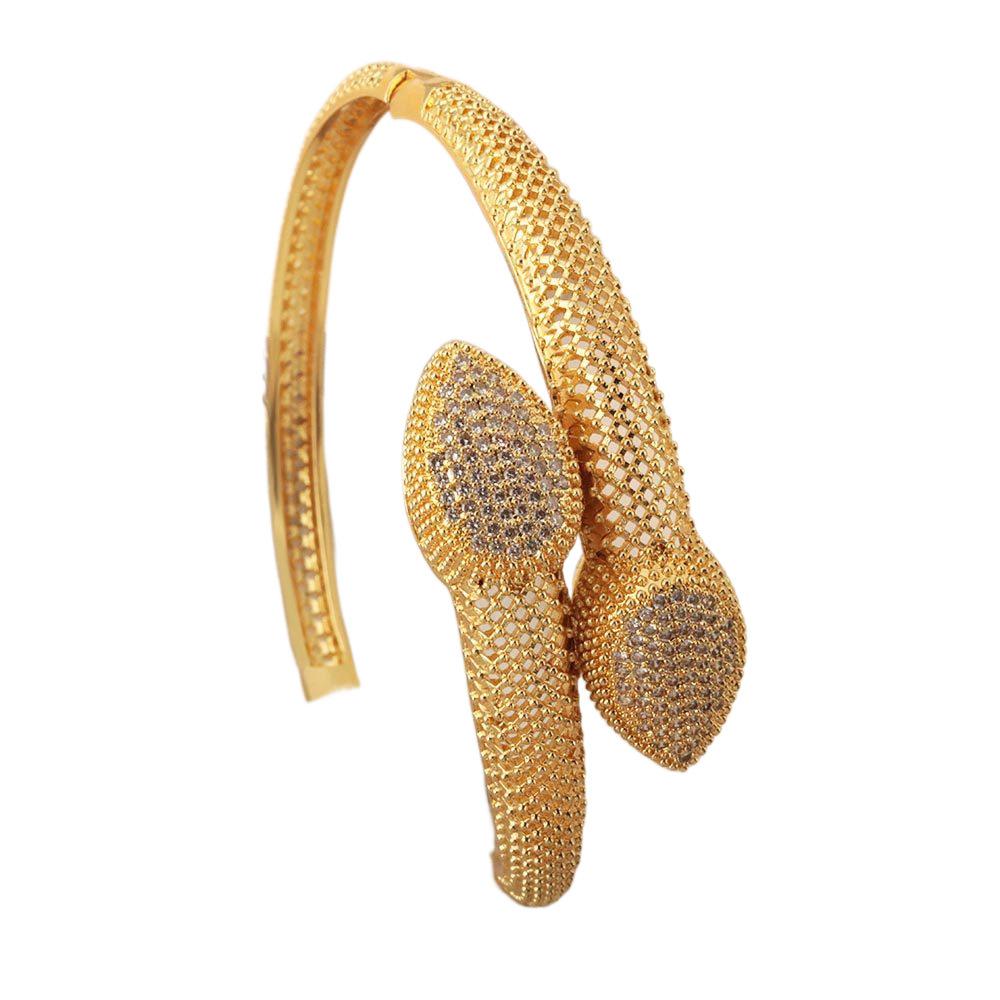 European and American Light Luxury Snake-shaped Bracelet for Women INS Niche High-end Retro Bracelet