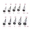 Stainless Steel Fishing Rod Tip Ring Eye Guide With Ring Repair Kit 3 Styles For Enthusiast Outdoor Fishing Supplies