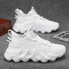 2024 New Large Size Men's Shoes Light Breathable Socks Shoes Men's Low-top Fly-woven Sports Shoes Casual Versatile Outdoor