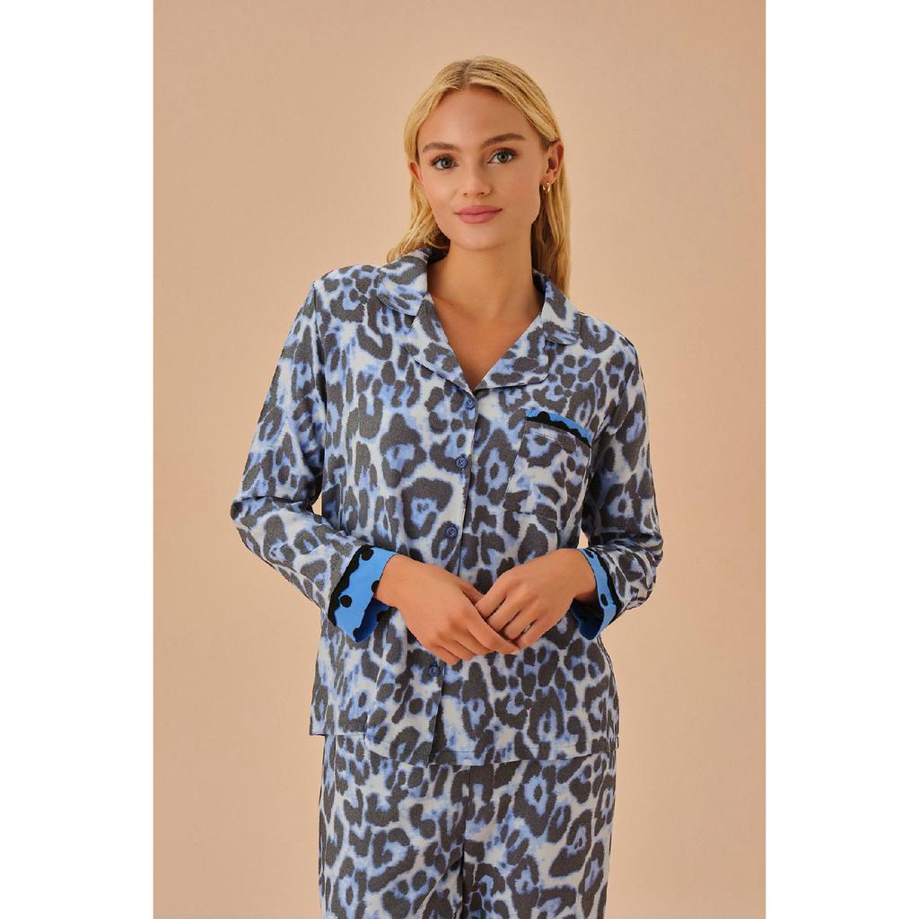 Blue Masculine Pajama Set