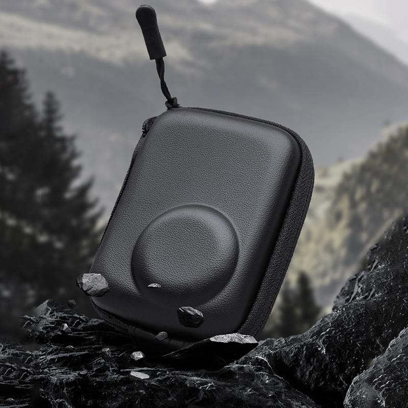 Чехол для переноски для Dji Osmo Action 6 Маленькая сумка для хранения Жесткий дорожный защитный чехол из полиуретана Защитные аксессуары