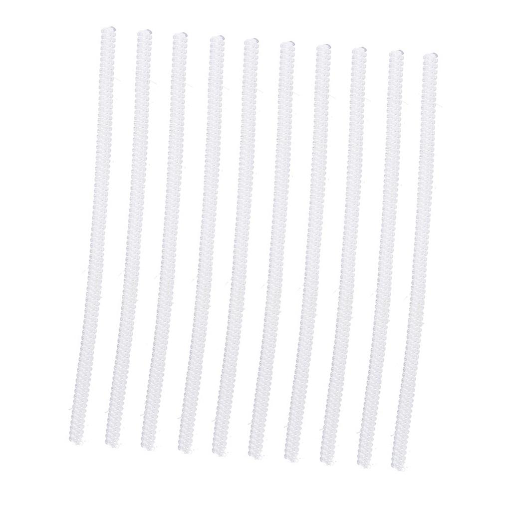 10 шт., прозрачный регулятор размера кольца, затяжка, редуктор, инструмент для изменения размера ювелирных изделий (3,5 мм)