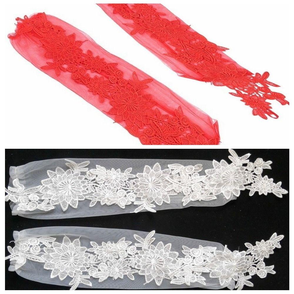 Женские митенки для косплея, длинные митенки с цветком, танцевальные перчатки, свадебные перчатки, женские