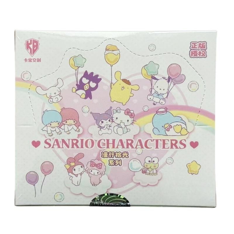 Box Card Sanrio Cute Anime Genuine Authorization Party Plan Characters Kuromi Kitty Melody Collection Children's Gifts