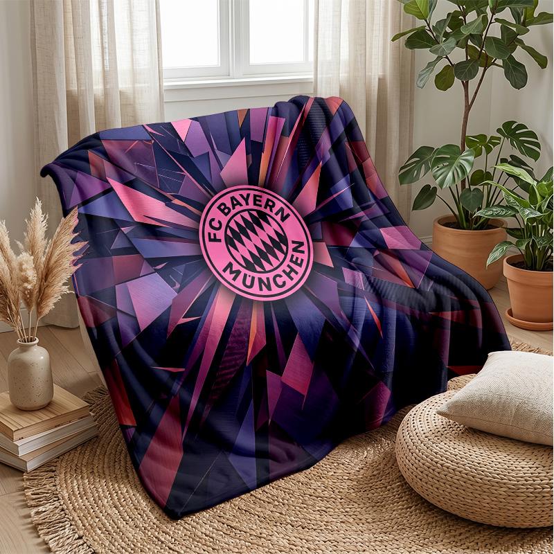 Bayern Munich Theme blanket Soft Flannel Blanket Plush Throw Blanket Cozy Sofa Bed Blanket for Home Decor