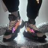 Autumn Winter Fashion Platform Sneakers Men Reflective Casual Sneaker Big Size 47 Athletic Shoes Trainers for Men High Sneakers