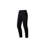 Li Ning Fitness Series Solid Color Logo Print Cuffed Sports Pants Women Bottoms Black AKLT130-4