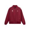 Хлопковая куртка Li Ning свободного кроя с бейсбольным воротником, унисекс, куртки AJMV295-3