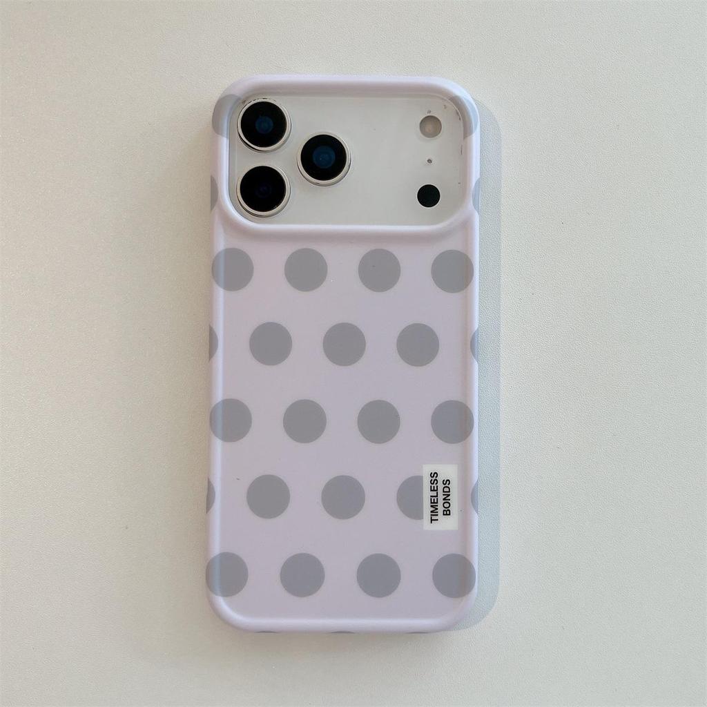Чехол для iPhone 15 ProMax с дофаминовым горошком: Защита от падений, Полное покрытие.