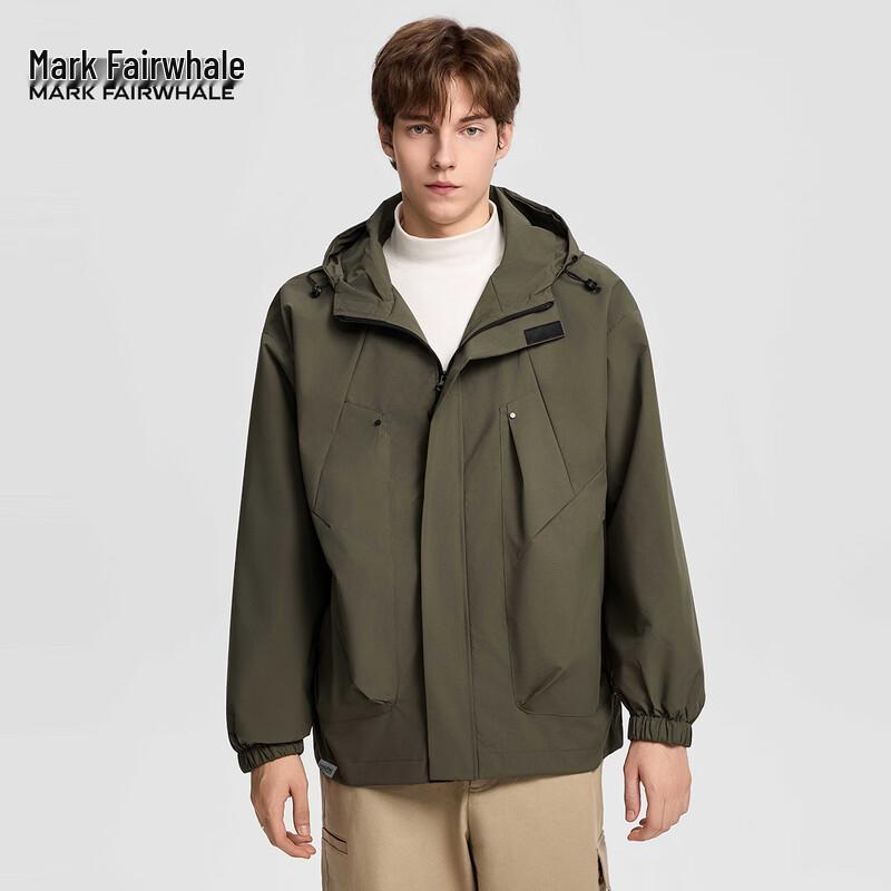 Mark Fairwhale Men's Solid Casual Jacket