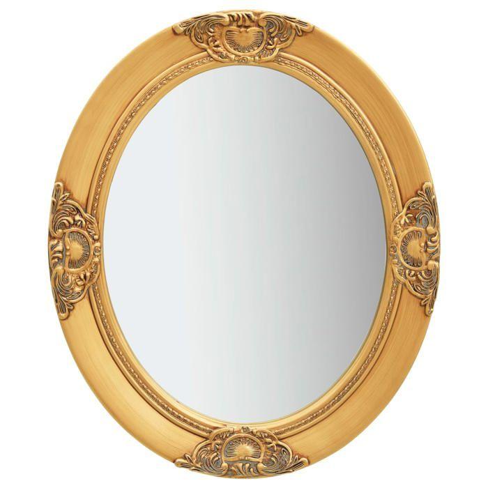 VidaXL Wall Mirror Baroque Style 50x60 Cm Gold 320349