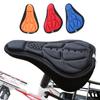 Cycling Soft 3D Padded Bicycle MTB Bike Saddle Seat Cover Cushion Sponge Foam Comfortable Saddles Mat Bicycle Accessory