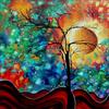 5D DIY Алмазная картина Четыре сезона Дерево Полный круг Алмазная вышивка Пейзаж Вышивка крестом