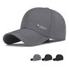 Spring Letter Men's Sunshade Baseball Cap Sunscreen Adjustable Cap for Middle-Aged and Elderly