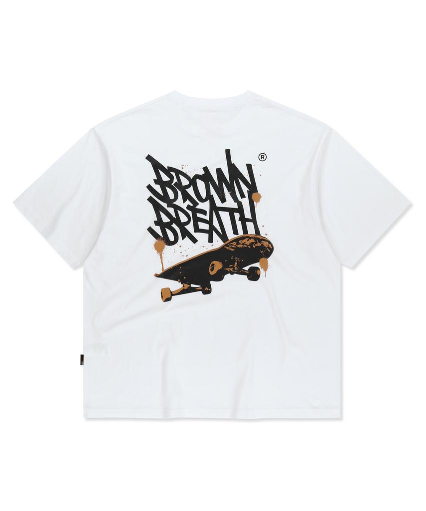 Футболка с биркой BROWNBREATH - Белый