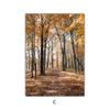 Landscape Flower Picture Canvas Painting Wall Art Autumn Scenery Pumpkin Leaves Poster and Print for Modern Home Wall Decor