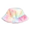 Outdoor Sunscreen Cap Faux Fur Bucket Hat Women Fisherman Hat Korean Style Cap Autumn Winter Hat