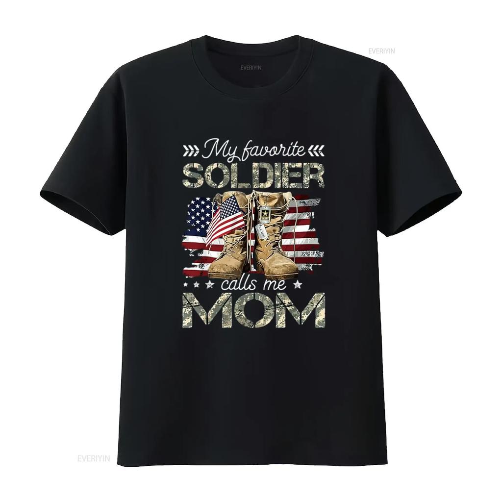 Soldier Mom Army Graduation Womens T Shirt Black 3X Large vintage Washed Versatile graphic designer clothes fashion Comfortable