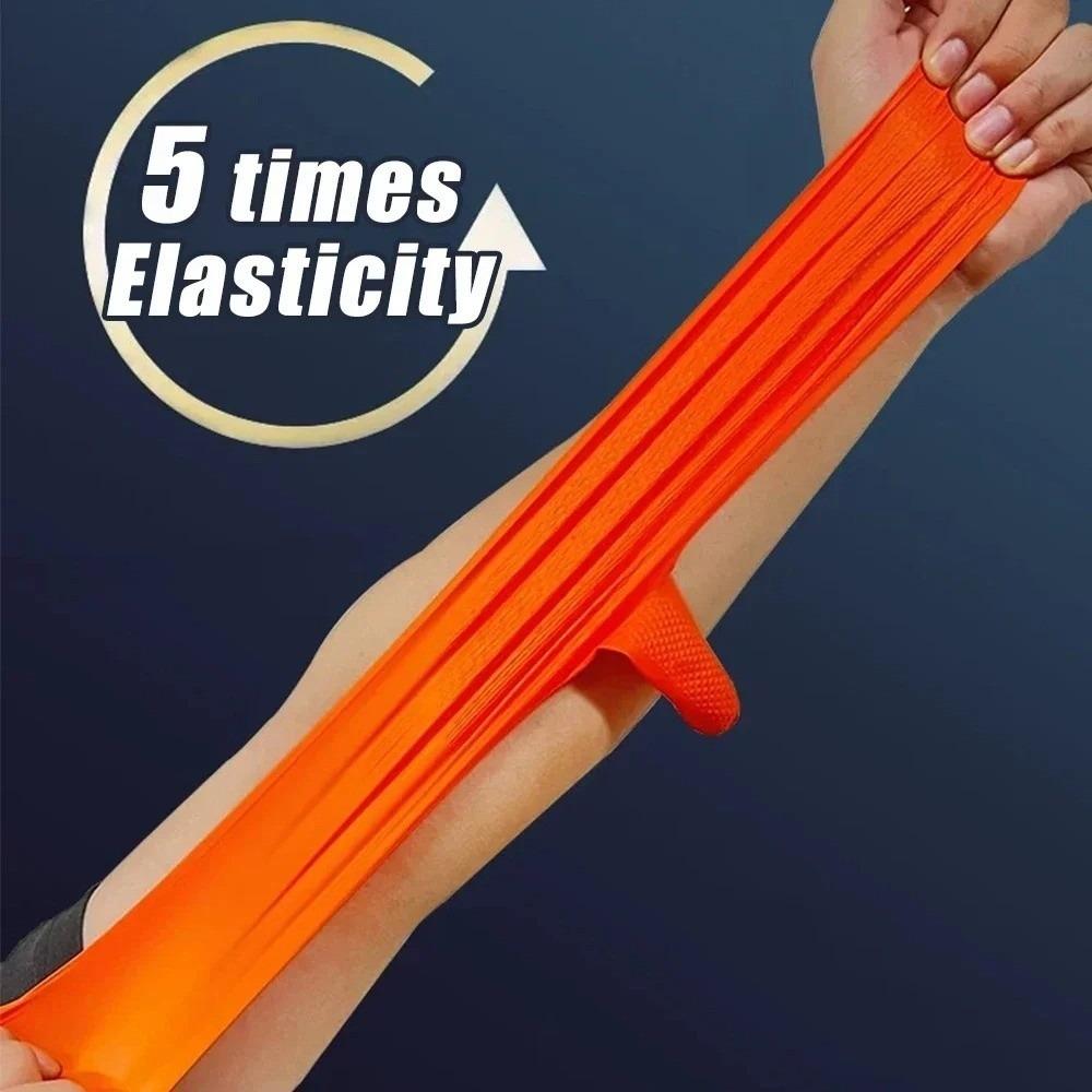 10 шт. Прочные нитриловые перчатки с ромбовидной текстурой, перчатки безопасности, для промышленного использования