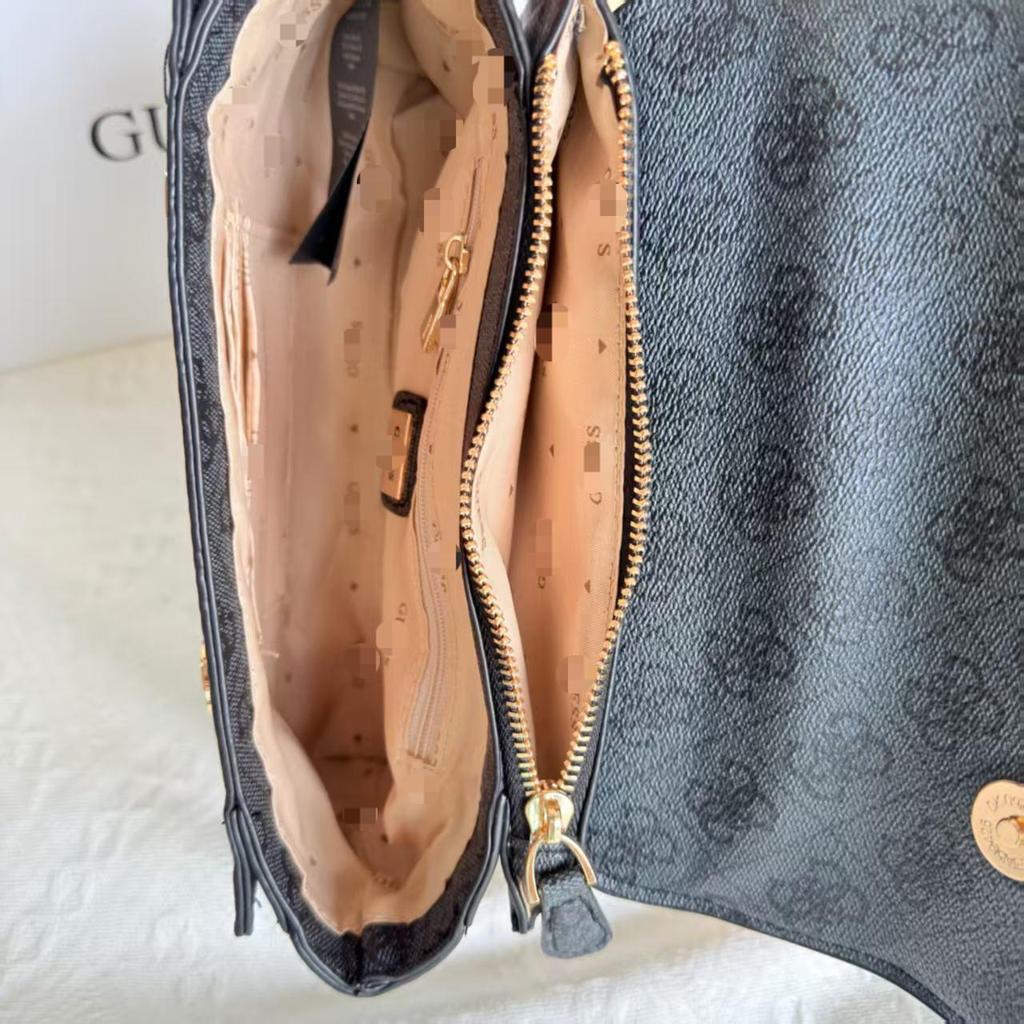 Guess Home Новая Мода Сумка Кросс-боди на Цепочке с Клапаном, Маленькая Квадратная, Принт G