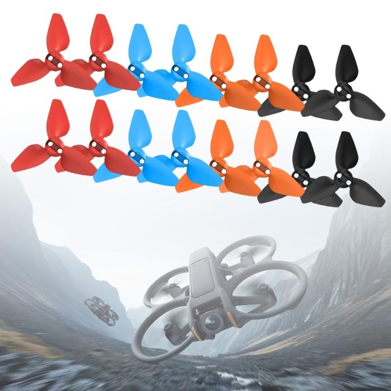 4Pcs Drones Propellers for Drones Replacement Low Noise and Quick Release Propeller Props Wing for Drones Accessories
