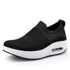 Fashion Fashion Casual Sport Shoes for Women  Wedge Platform Sneakers Women Air Cushion Mesh Breathable Women Vulcanized Shoes