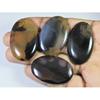 04Pcs Natural Montana Agate Oval Cabochon Loose Gemstone 261Cts. Lot C-492