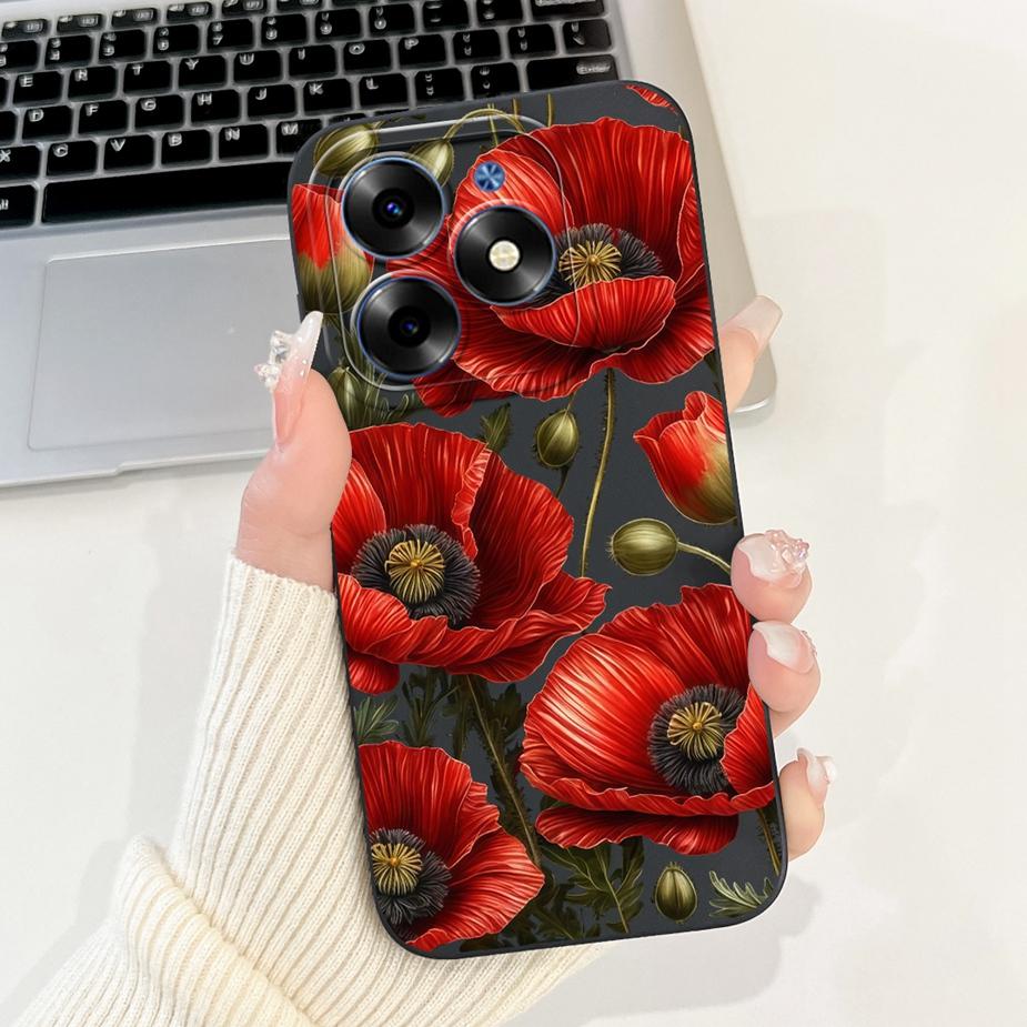 Чехол для Tecno Spark 20C Spark20 Pro KJ6 Новый модный чехол с рисунком-конфетой Ударопрочный чехол для телефона Для Tecno Spark 20 Pro Plus Корпус