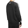 adidas Толстовки Мужские Черные С Круглым Вырезом Умеренный Обычный FR5323