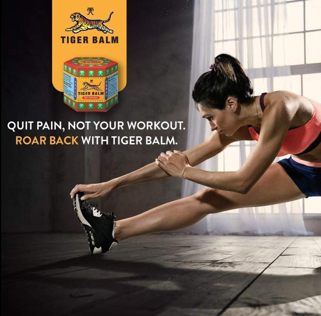Tiger Balm Red Ointment For Effective Relief From Sprains, Pains, Muscular Aches | Ayurvedic Balm
