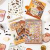 10Pcs Visual Stacking Landscape Sticker Book 10in1 3D Pocket Cabin Scene Stickers Children Gifts