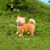 Micro  Landscape  Decoration Akita Dog-shaped Diy Succulent Creative Bonsai Resin Small Decoration