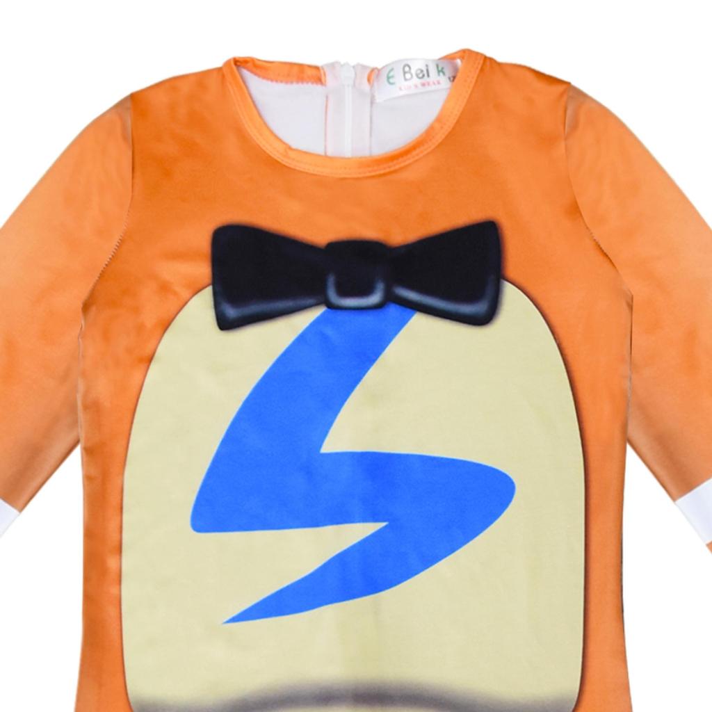 Мальчики Девочки Fnaf Медведь Ужасов С Принтом Комбинезон Маска Перчатки Наряд для Детей Рождество Хэллоуин Косплей Костюм