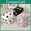 Plush Dice Pattern Toy Cute Cartoon Cushion With Pp Cotton Filling Office Home
