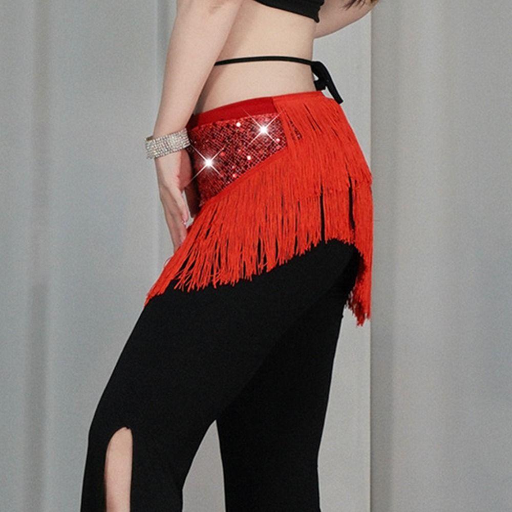 Long Tassel Belly Dance Waist Chain Creative Sequin Waist Chain  Costume Accessories