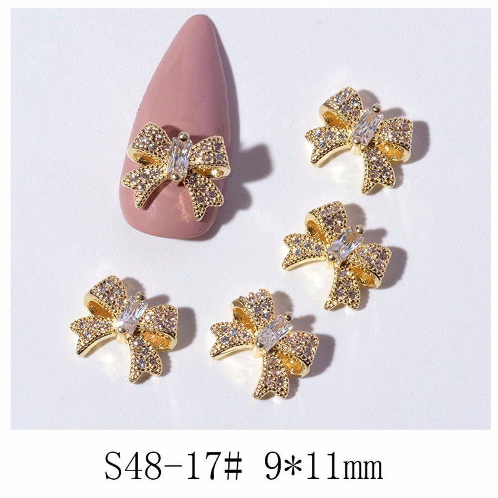 Шармы Кристальная Бабочка Ювелирные Изделия для Ногтей DIY Украшения для Нейл-Арта Бант Стразы для Ногтей Инструменты для Маникюра