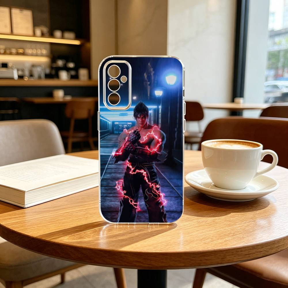 T-Tekken 8 Game Phone Case Transparent Silicone Soft For SamsungA10,12,20,21S,30,31,40,50,51,52,70,71