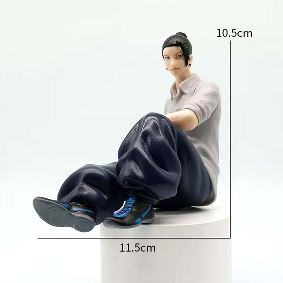 Мини-фигурки Jujutsu Kaisen Фигурка Сатору Годжо Действие Гэто Сугуру Фигурка Q Версия Аниме Модель ПВХ Коллекционные Игрушки Статуэтка