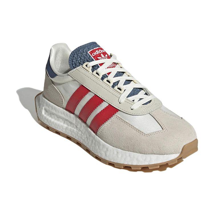 adidas Retropy E5 Off White Ярко-красные кроссовки унисекс Кремовый алюминий GW6776