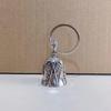 Vintage Zinc Alloy Angel Wings Bell Keychain for Bikers