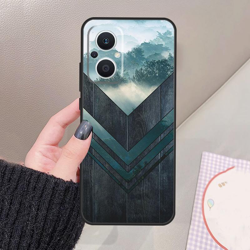 Forest Geometry Wood Nature Funda For OPPO Reno 12 14 13 11 10 Pro 11F 12F 13F 14F 7 8 Lite OPPO Find X6 X5 X8 X9 Pro Case
