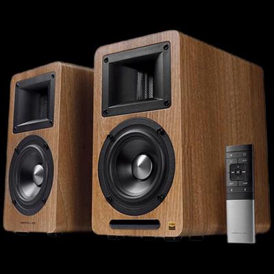 Edifier Hi-Fi полочные Bluetooth-колонки AIRPULSE A80, китайская вилка (адаптер в комплекте)