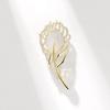 Senior Brooches Flower Leaf Brooch Pins for Women Suit Pendant Fashion Brooches Jewelry