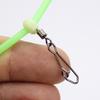 5Pcs Rotatable Hook Luminous Fish Line Lure Connector Balance for Sea Fishing