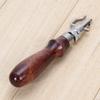 5 In 1 Pro Leather Craft Stitching Tool Adjustable Stitching and Groover Crease Leather Craft Edge Press Kit Sewing Accessories
