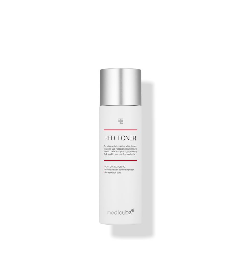 MEDICUBE Red Toner Facial Toner 100ml BHA Niacinamide Tea Tree Hydrating Acne-Prone Skin Korean Skincare