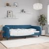 VidaXL Daybed Blue 90x200 Cm Velvet 354085