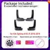 4PCS for KIA Optima 4 JF 2016 2017 2018  K5 Cladding Mudguards Mudflaps Fender Mud Flap Splash Guards Car Wheel Accessories