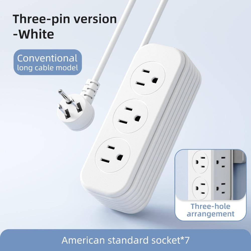 21 Holes Travel Power Strip 6 Outlet Power Strip with USB Compact Extension Cord Canada