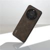 For Huawei Mate 60 Pro Leather Coated PC TPU Case Litchi Texture Phone Back Cover